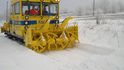 Sněhová fréza správy železnic