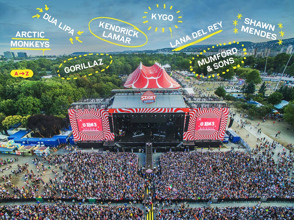 Sziget patří k největším festivalům na světě