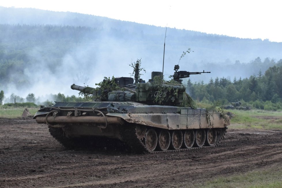 Česká verze tanku T-72