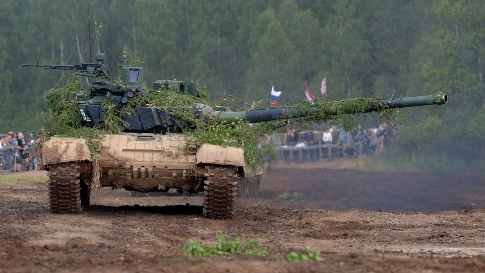 Hlavní bojový tank T-72M4 CZ armády ČR