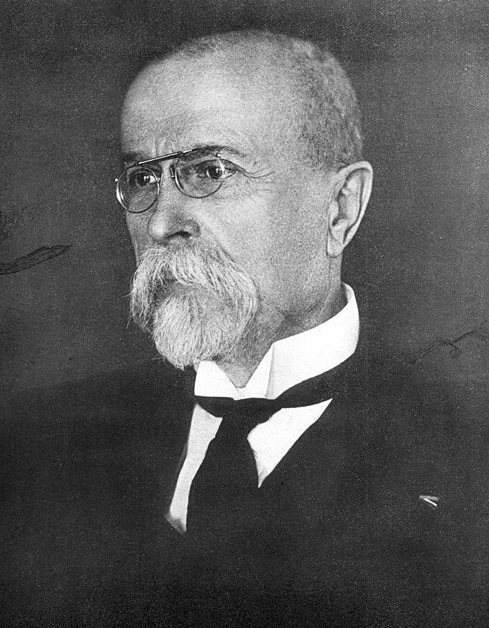 První prezident Československé republiky T.G. Masaryk (1850-1937)