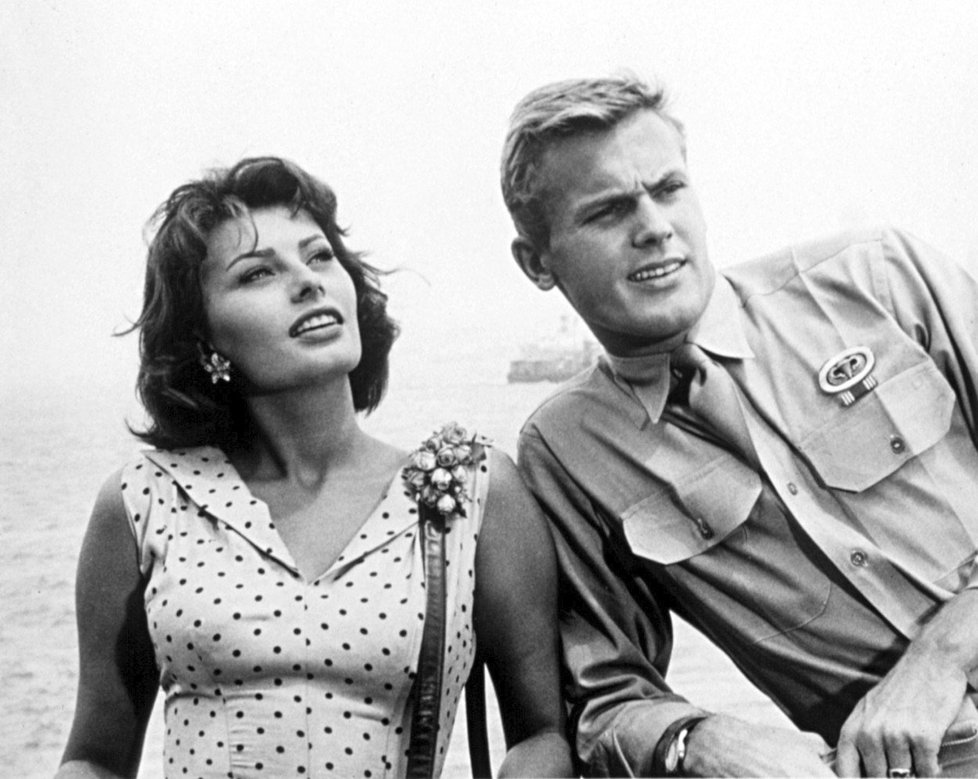 Sophia Loren a Tab Hunter ve filmu  That Kind of Woman.