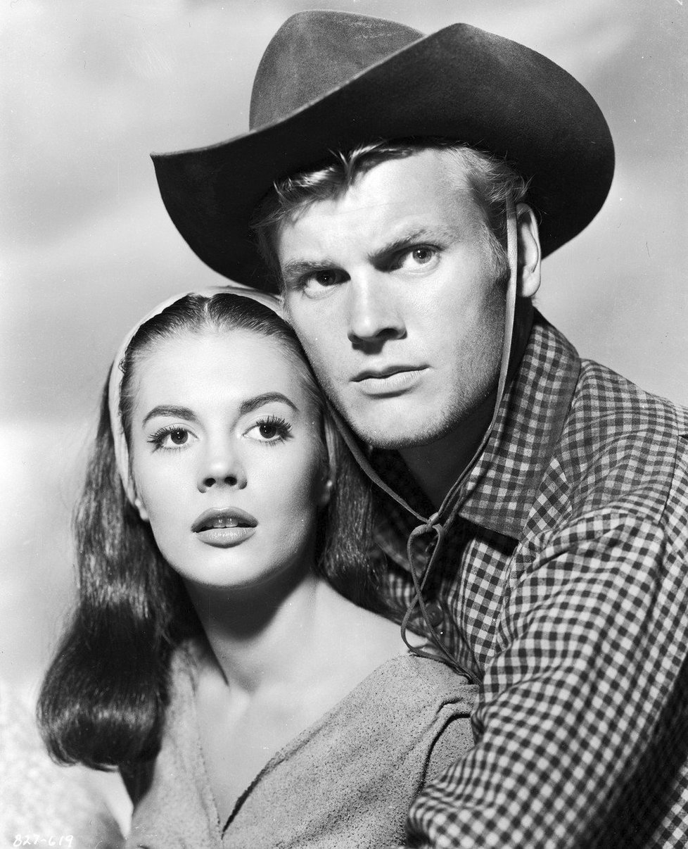 Tab Hunter a Natalie Wood.