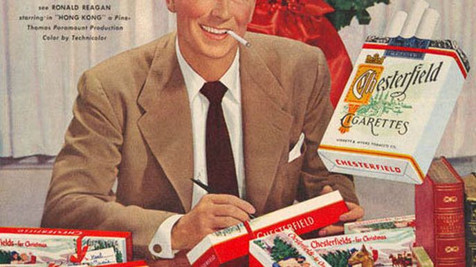 Tabákové výrobky měly v minulosti zdařilou reklamu