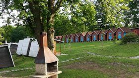 Rekreační areál U Kateřiny ve Štramberku, kde hygienici uzavřeli dětský tábor.