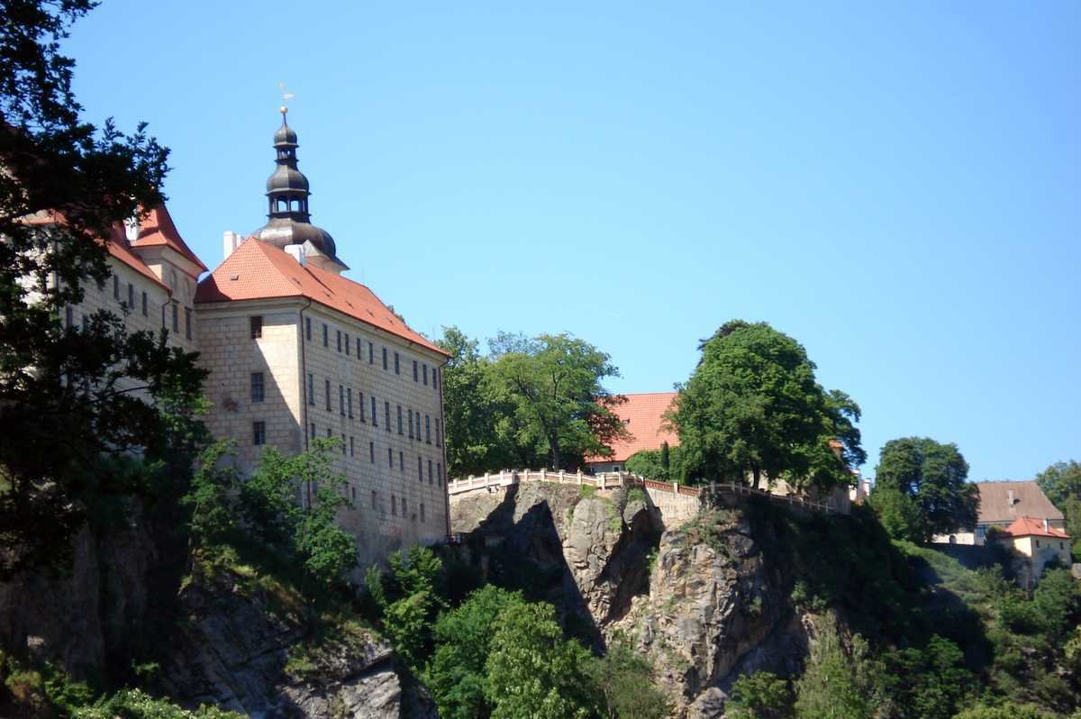 V bechyňském zámku je muzeum.