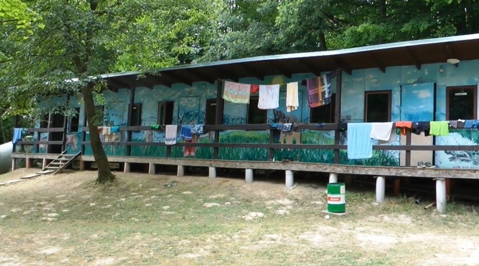 Tábor Jitřenka v lesích u Bučovic patří mezi dětmi k nejoblíbenějším.