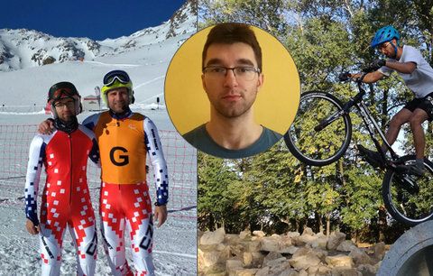 Mistra Evropy v biketrialu připravila záhadná nemoc o zrak: Tadeáš bude lyžovat na paralympiádě