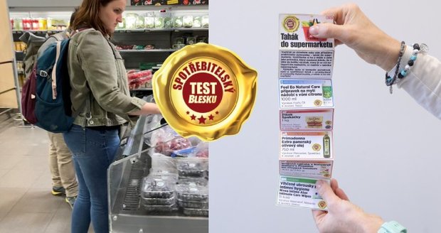 Už v pátek najdete v deníku Blesk praktický tahák do supermarketu.