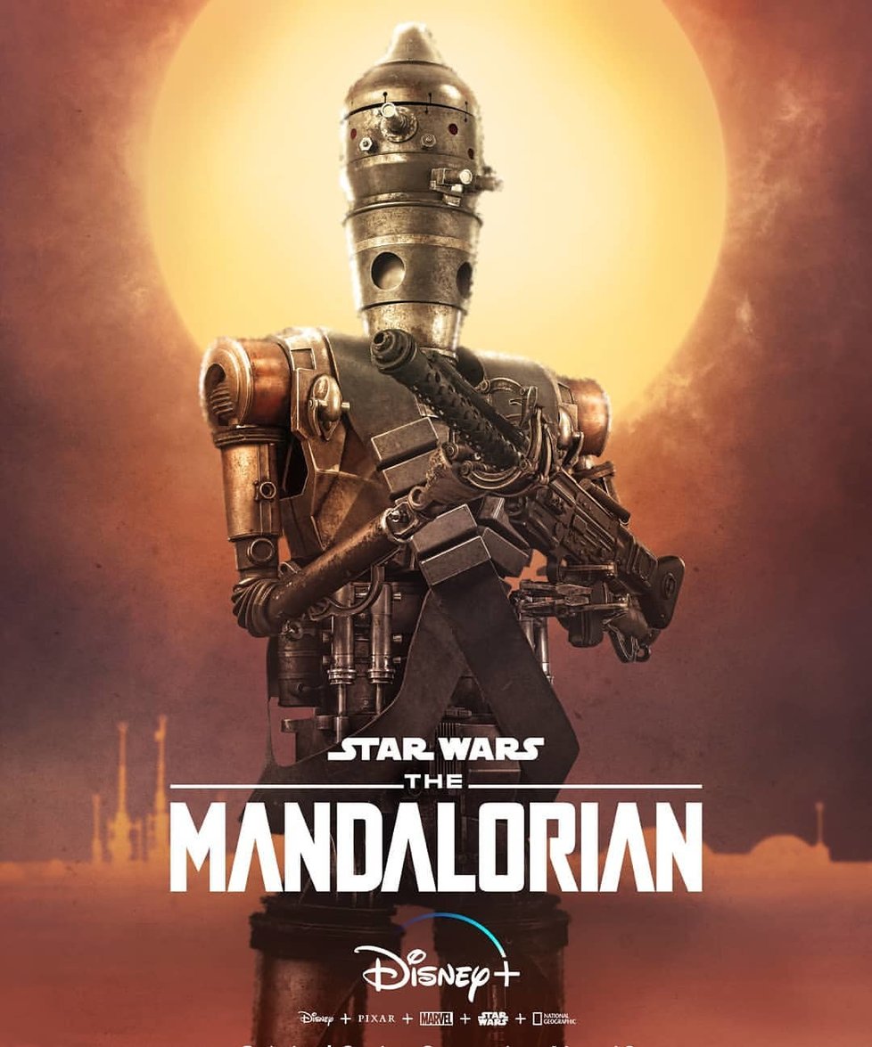 Taika Waititi daboval v seriálu The Mandalorian droida.