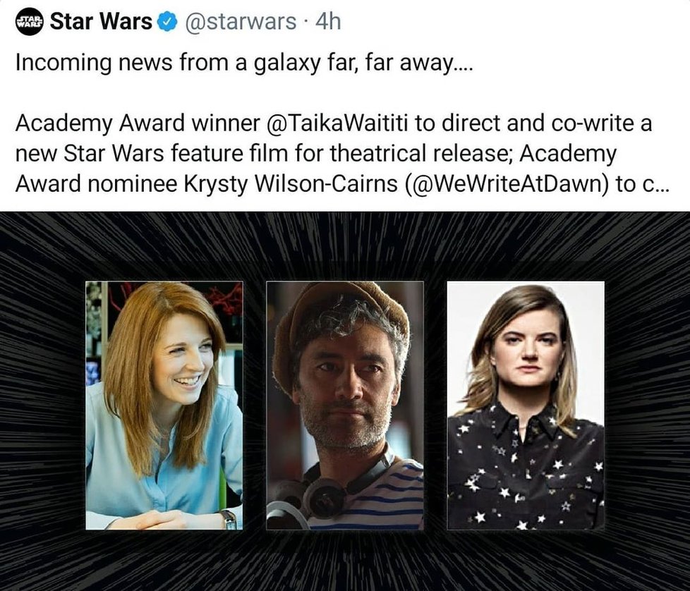 Taika Waititi bude natáčet nový film ze světa Star Wars.