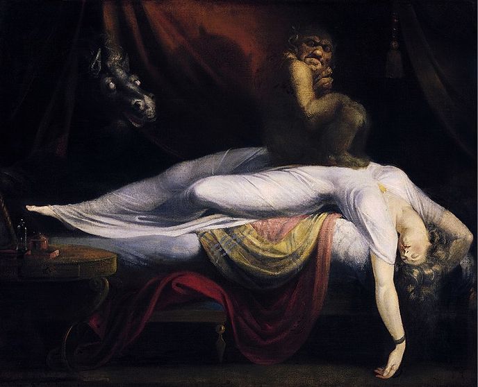 Noční můra - John Henry Fuseli, 1781