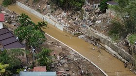 Tajfun už dorazil na Filipíny