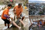 Tajfun Haiyan rozsévá zkázu: Podle agentury Reuters navíc může jít o nesilnější tajfun, jaký moderní svět zažil!