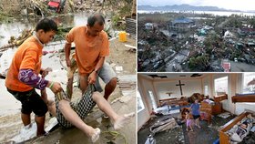 Tajfun Haiyan rozsévá zkázu: Podle agentury Reuters navíc může jít o nesilnější tajfun, jaký moderní svět zažil!