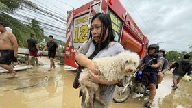 Filipíny zasáhl ničivý tajfun Kalmaegi (listopad 2025)