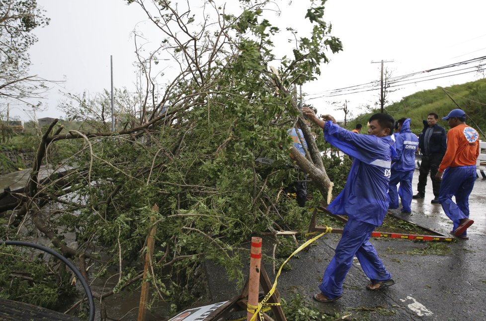 Supertajfun Mangkhut řádí na Filipínách.