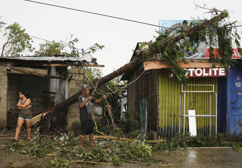 Supertajfun Mangkhut řádí na Filipínách.