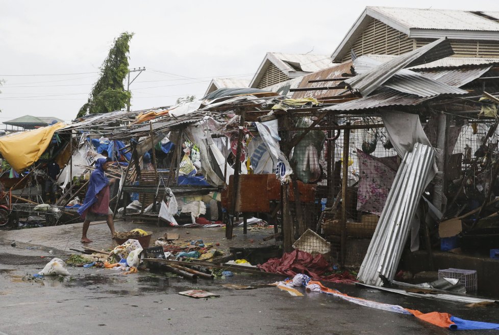 Supertajfun Mangkhut řádí na Filipínách.