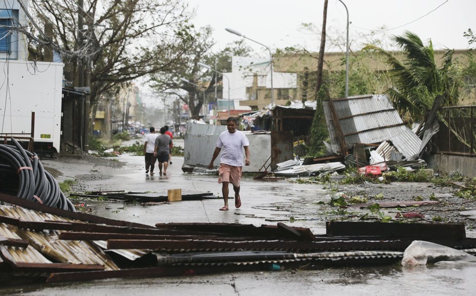 Supertajfun Mangkhut řádí na Filipínách.