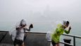 Tajfun Haima zasáhl Hongkong