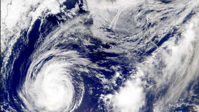 tajfun (ilustrační foto)