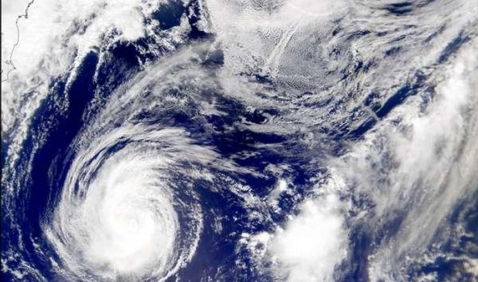 tajfun (ilustrační foto)