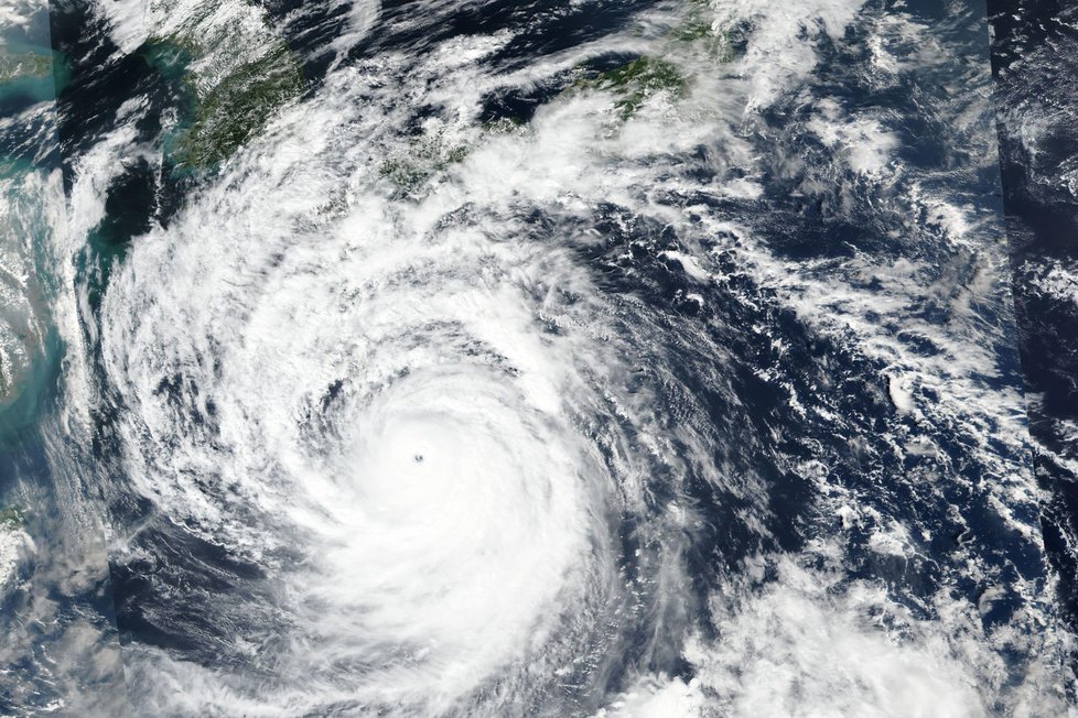 Tajfun v Japonsku