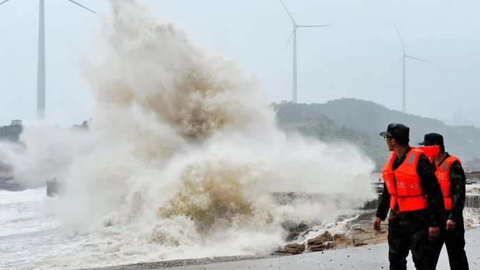 tajfun na Tchaj-wanu