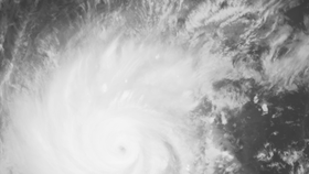 Tajfun Rai nad západním Pacifikem, 15. prosince 2021.