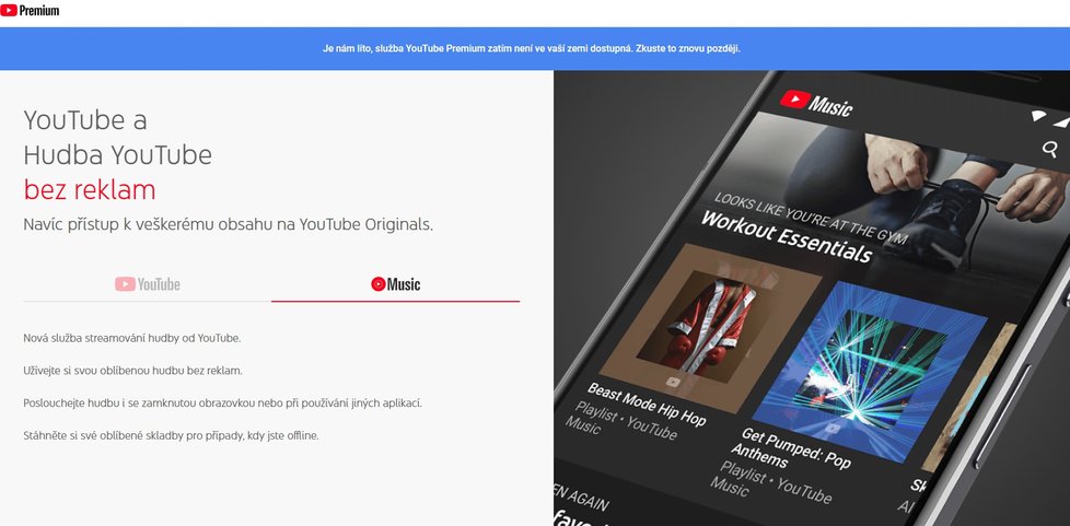  Takto vypadá nová aplikace Youtube Music. 