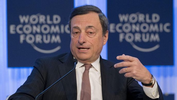 prezident Evropské centrální banky (ECB) Mario Draghi