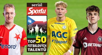 TOP 50 talentů: rakety ze Slavie, sparťan, co budil vášně, i syn ikony