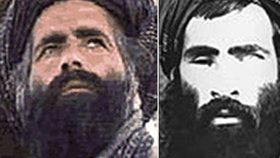 Bývalý vůdce radikálního hnutí Tálibán mulla Muhammad Umar.