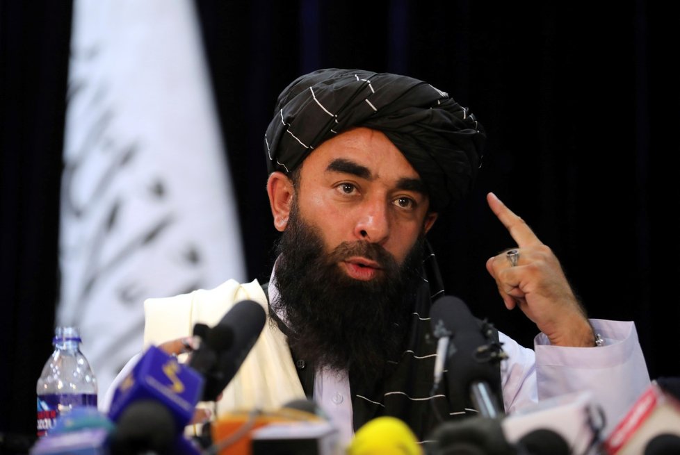 Zabihulláh Mudžáhid, mluvčí Tálibánu