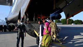 Evakuační letadlo z Kábulu do Německa