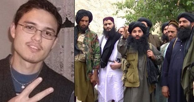 Tálibánci zajali kanadského turistu (vlevo) před pěti lety.