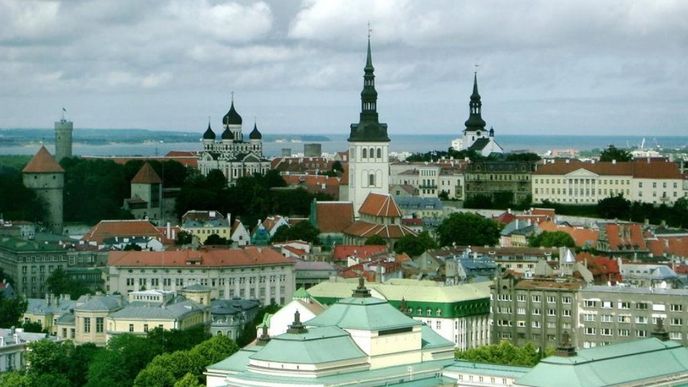 Tallinn, hlavní město Estonska