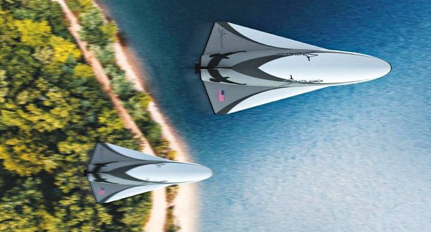 Nový hypersonický letoun zvládne létat dvakrát rychleji než střela ze samopalu