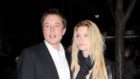 Talulah Rileyová s exmanželem Elonem Muskem