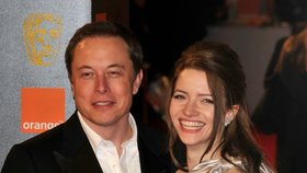 Elon Musk a jeho bývalá žena Talulah Rileyová