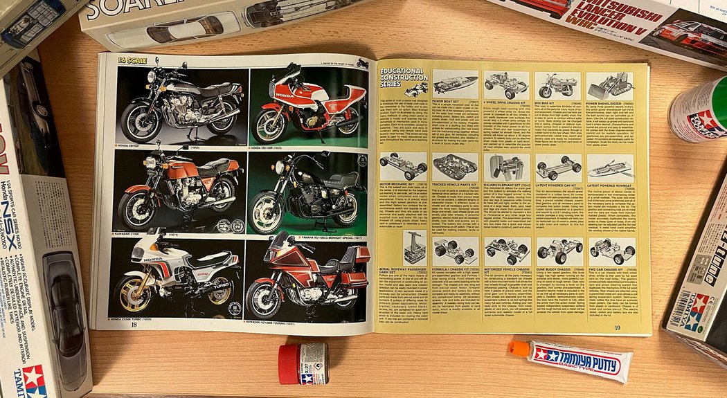 Tamiya katalog z roku 1995