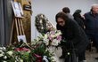 Marta Kubišová na pohřbu Táni Fischerové