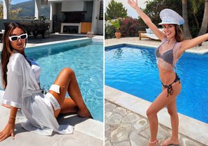Krásky Makarenko a Kokešová řádí před svatbou na ostrovech: Sexy rozlučky modelek!