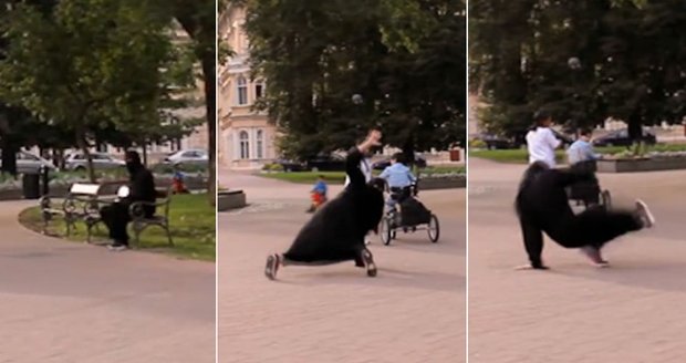 Muslimy rozhodil zahalený tanečník: Netradiční výjev v Teplicích! 