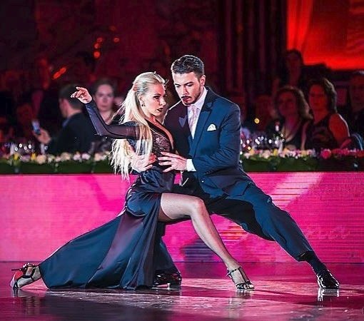 Profesionální taneční i manželský pár Kirill a Anna