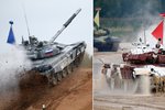 V Rusku se i přes vyhrocenou situaci konaly závody tanků. Toto naštěstí nejsou fotky z Ukrajiny – zatím...