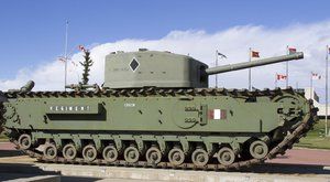 Britský tank Churchill: zastaralá krabice