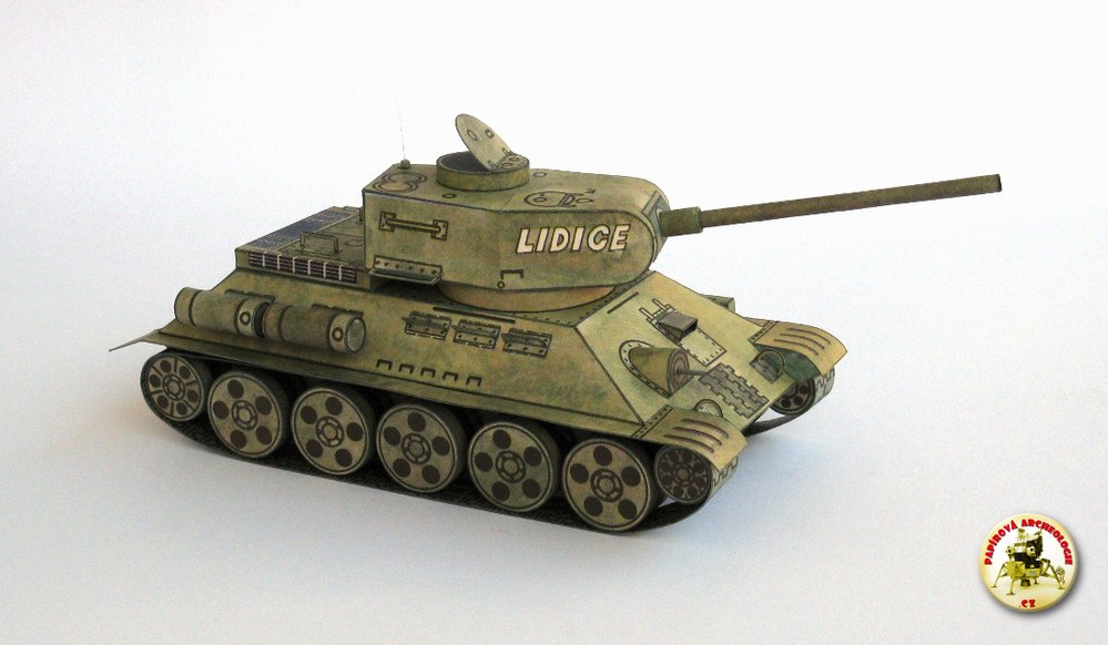 T-34 Lidice z ABC 17/1973