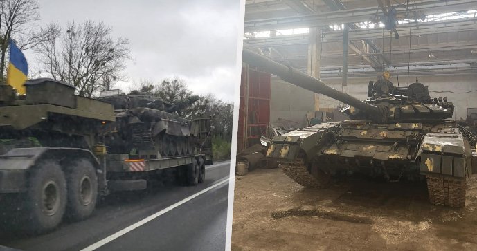 Ukrajinci umějí využít ukořistěné tanky.